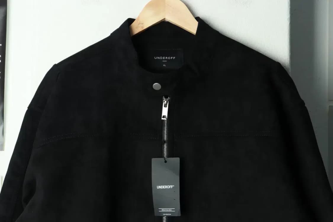 (XL) 언더오프 집업 바람막이 점퍼자켓 새상품 스웨이드-169AD 상품이미지3