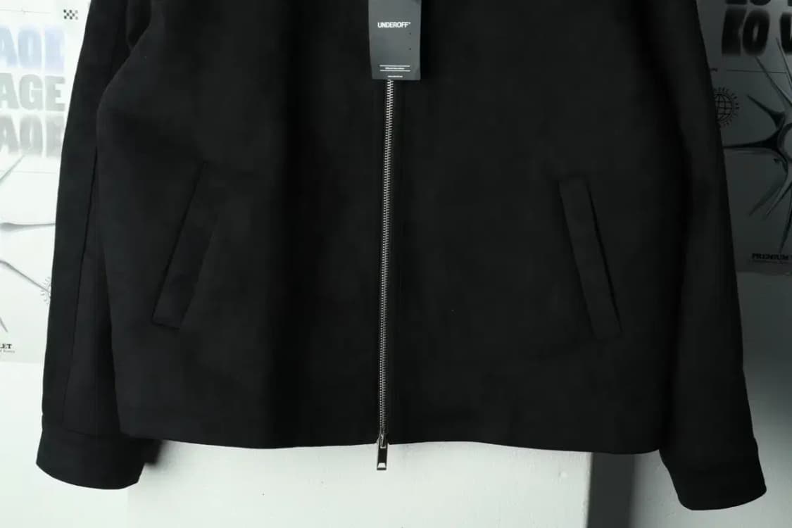 (XL) 언더오프 집업 바람막이 점퍼자켓 새상품 스웨이드-169AD 상품이미지4