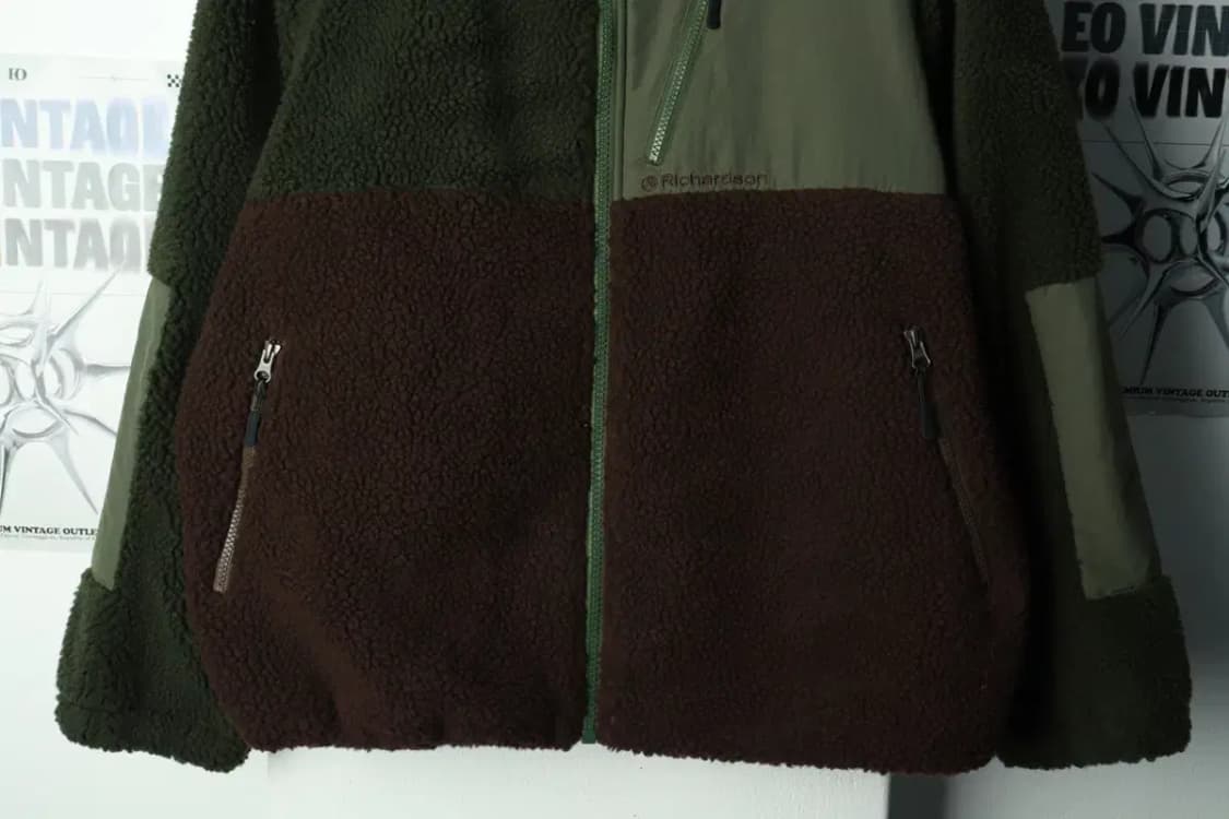 (XL-2XL) 리차드슨 집업 바람막이 점퍼자켓 후리스 그린-169AF 상품이미지4
