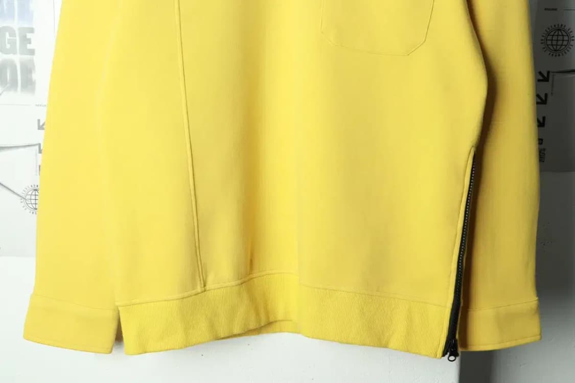 (M-L) 지오송지오 맨투맨 티셔츠 작은이염 노랑 올드스쿨-169B0 상품이미지4