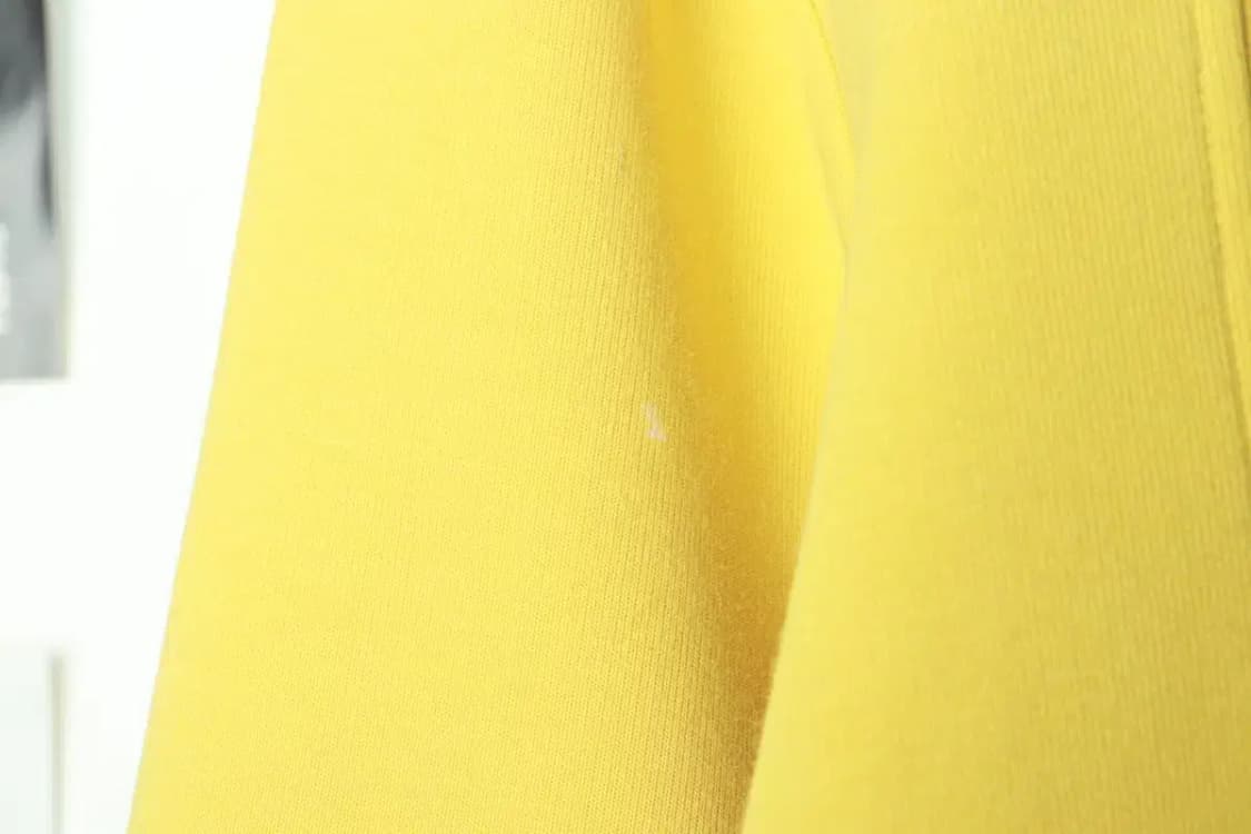 (M-L) 지오송지오 맨투맨 티셔츠 작은이염 노랑 올드스쿨-169B0 상품이미지6