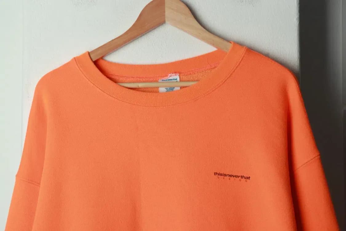 (XL-2XL) 디스이즈네버댓 맨투맨 티셔츠 빅사이즈 형광-169B1 상품이미지3