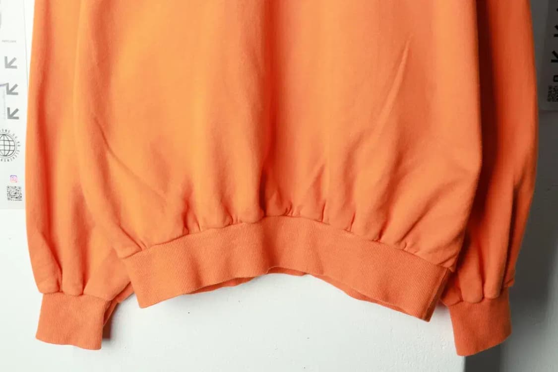 (M-L) 코브 맨투맨 티셔츠 빅로고 주황 올드스쿨-169B3 상품이미지4