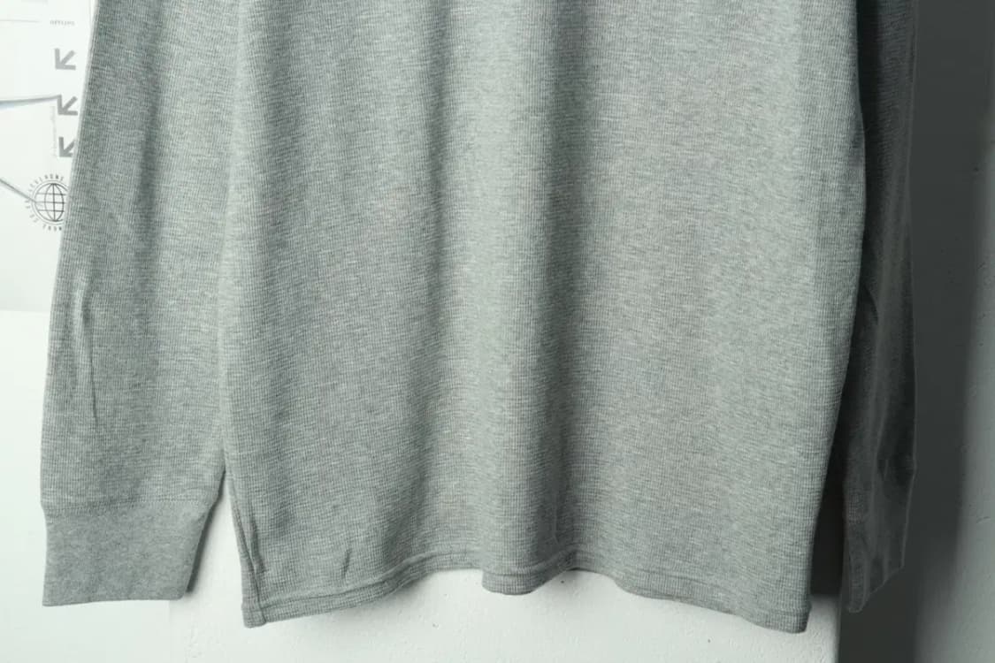 (XL-2XL) 폴로 랄프로렌 긴팔티셔츠 와플 그레이 포니-169B5 상품이미지4