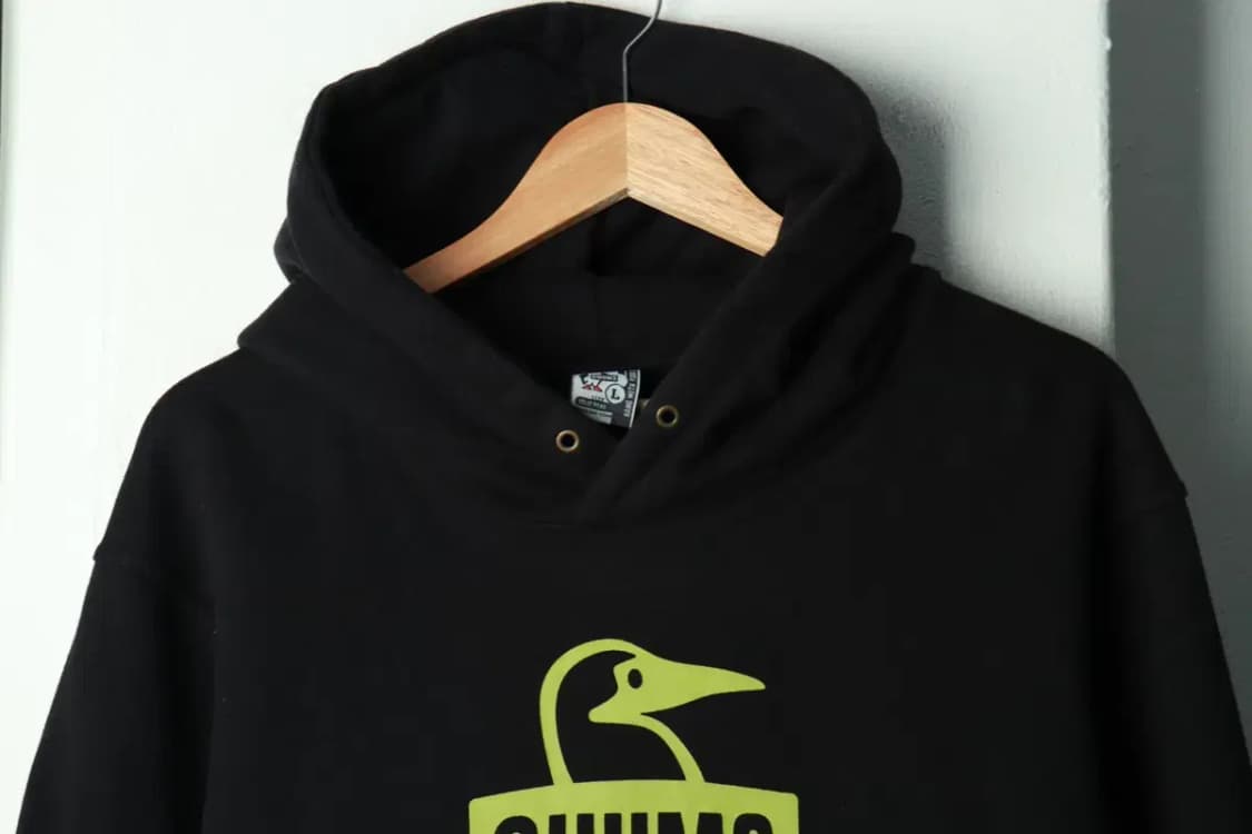 (L-XL) 첨스 후드티셔츠 빅로고 블랙 기모-169B8 상품이미지3