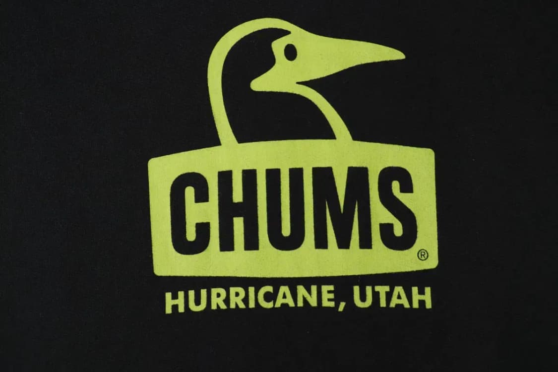 (L-XL) 첨스 후드티셔츠 빅로고 블랙 기모-169B8 상품이미지5