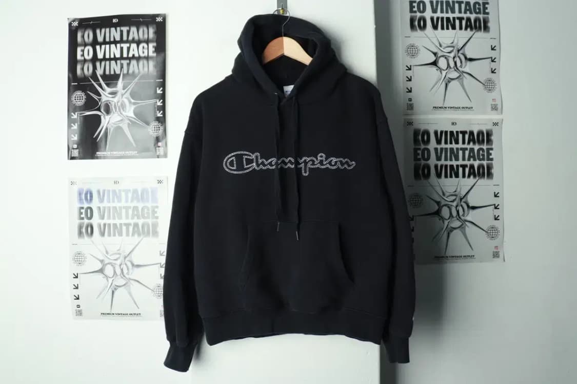 W(L) 챔피온 후드티셔츠 사용감 스티치로고 기모 올드스쿨-169B9 상품이미지2