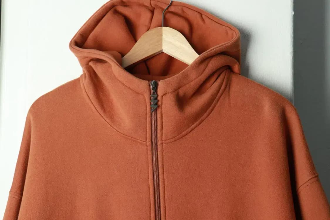 (M-L) 후드티셔츠 루즈핏 반집업 기모 된장-169BB 상품이미지3