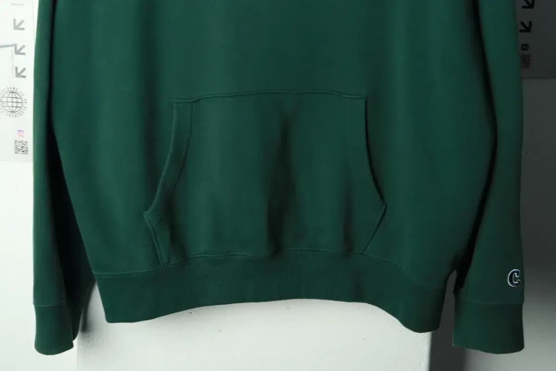 (2XL-3XL) 커버낫 후드티셔츠 빅사이즈 그린 올드스쿨-169BC 상품이미지4