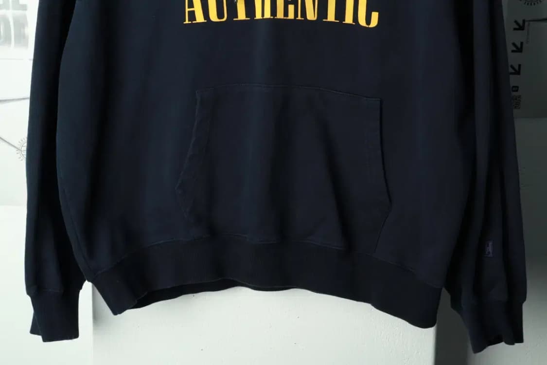 (L-XL) 커버낫 후드티셔츠 빅로고 네이비 올드스쿨-169BD 상품이미지4