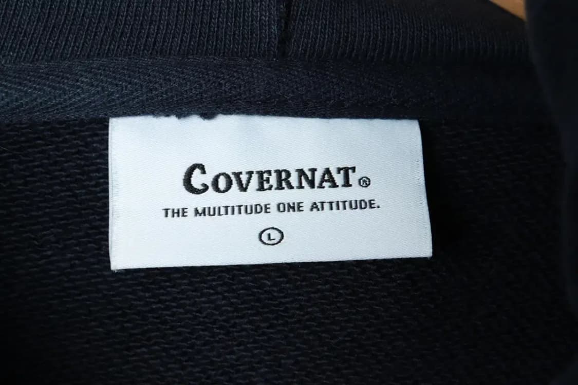 (L-XL) 커버낫 후드티셔츠 빅로고 네이비 올드스쿨-169BD 상품이미지6