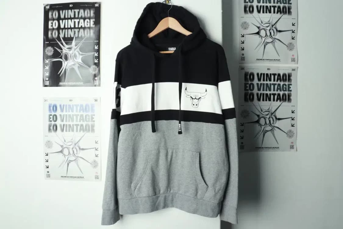 (M-L) NBA 엔비에이 후드티셔츠 시카고불스 컬러믹스-169BE 상품이미지2