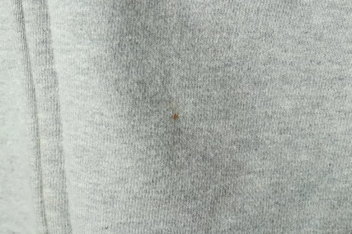 (L-XL) 멜란지마스터 후드집업 작은오염 그레이 무지-169C2 상품이미지6