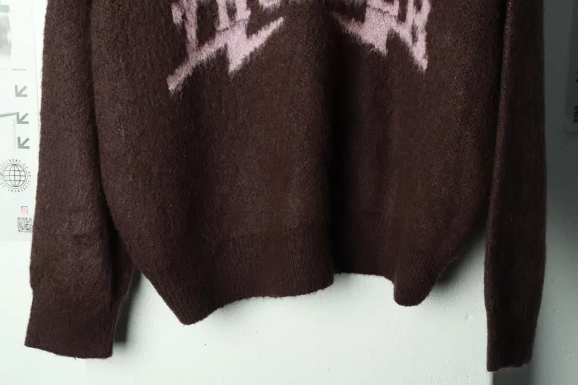 W(F) 슈퍼서브 니트 모헤어 브라운 스트릿-169C4 상품이미지4