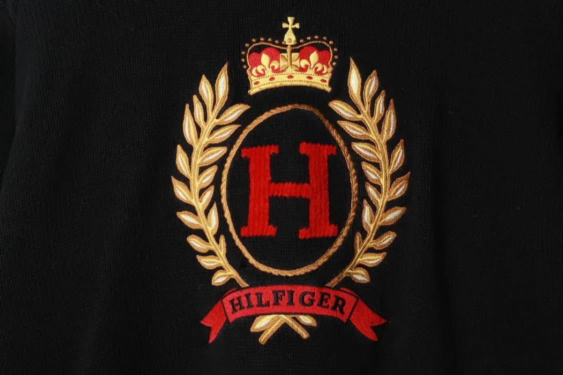 (XL-2XL) 타미힐피거 니트 대장 빅사이즈 목폴라 블랙-169C5 상품이미지5