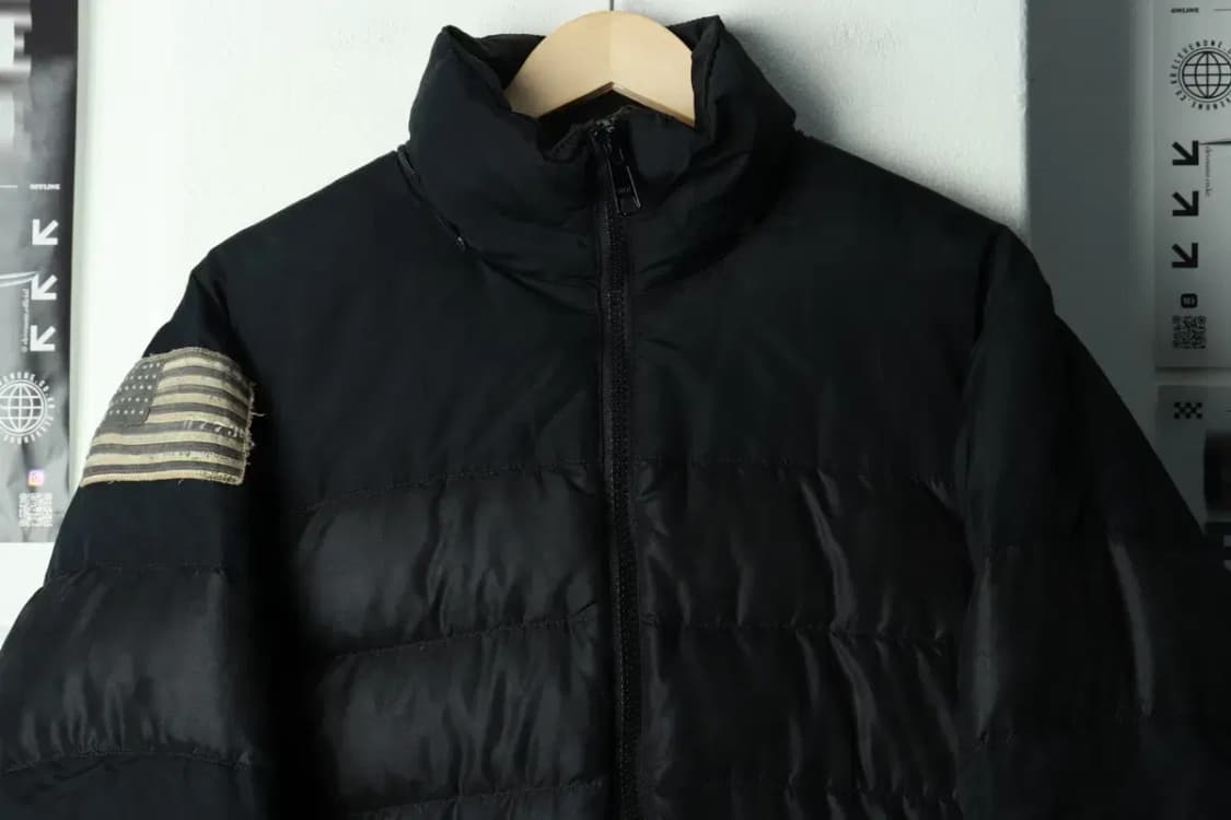 (S-M) 폴로 랄프로렌 패딩 점퍼자켓 성조기 카모 덕다운-16A15 상품이미지3