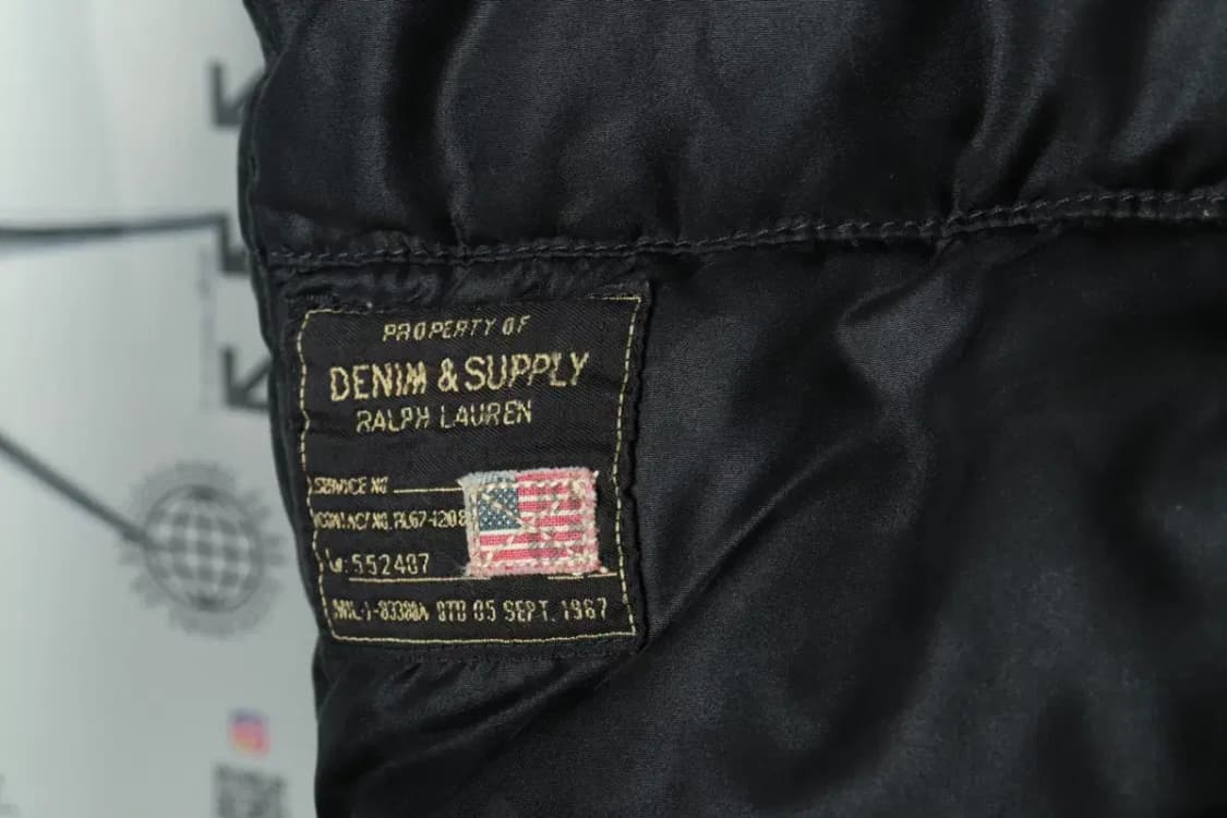 (S-M) 폴로 랄프로렌 패딩 점퍼자켓 성조기 카모 덕다운-16A15 상품이미지6