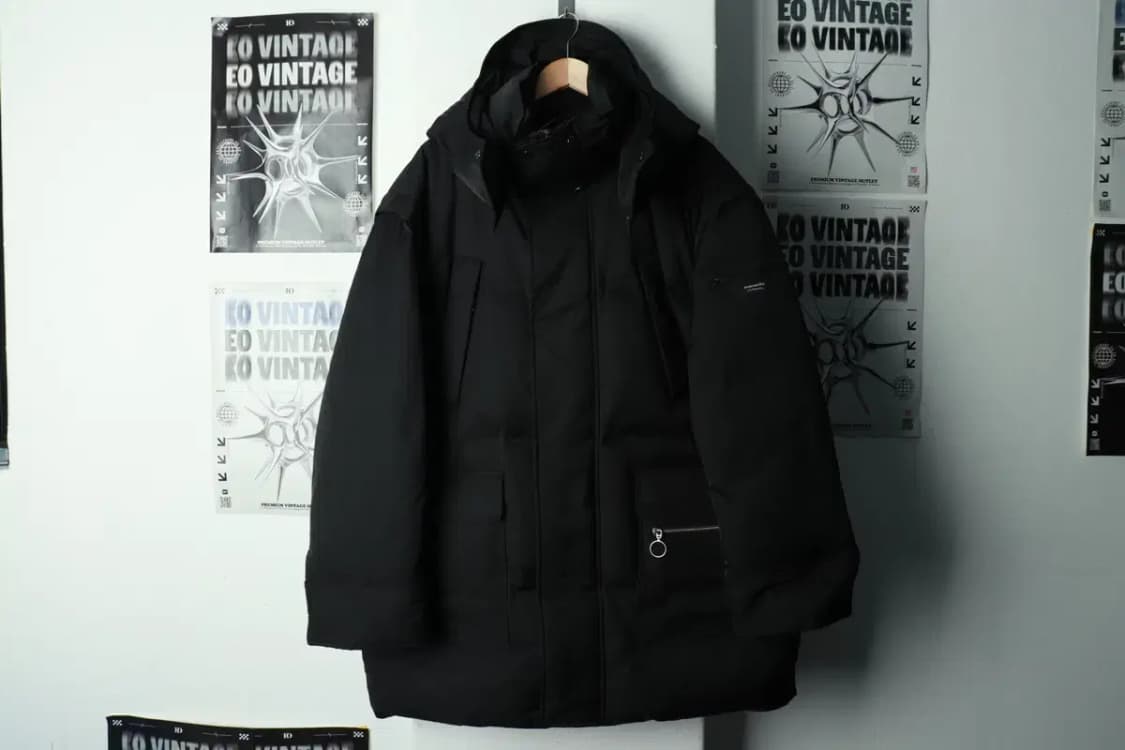 (XL) 앤더슨벨 패딩 점퍼자켓 분리가능 덕다운 테크웨어 블랙-16A1C 상품이미지2