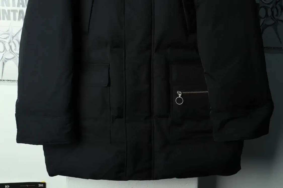 (XL) 앤더슨벨 패딩 점퍼자켓 분리가능 덕다운 테크웨어 블랙-16A1C 상품이미지4