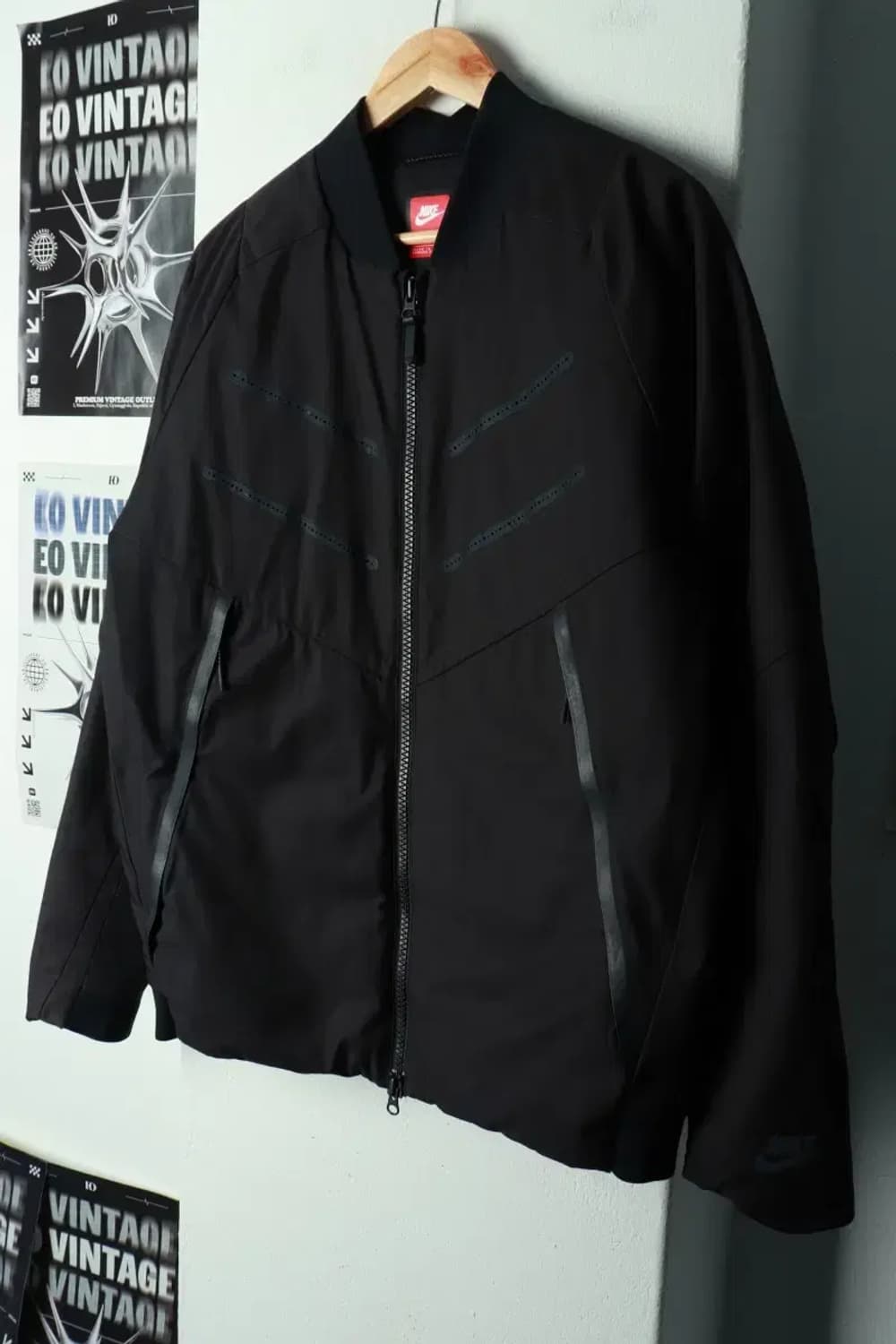 (M-L) 나이키 패딩 점퍼자켓 에어로로프트 테크팩 웨어 블랙-16A1D 상품이미지1