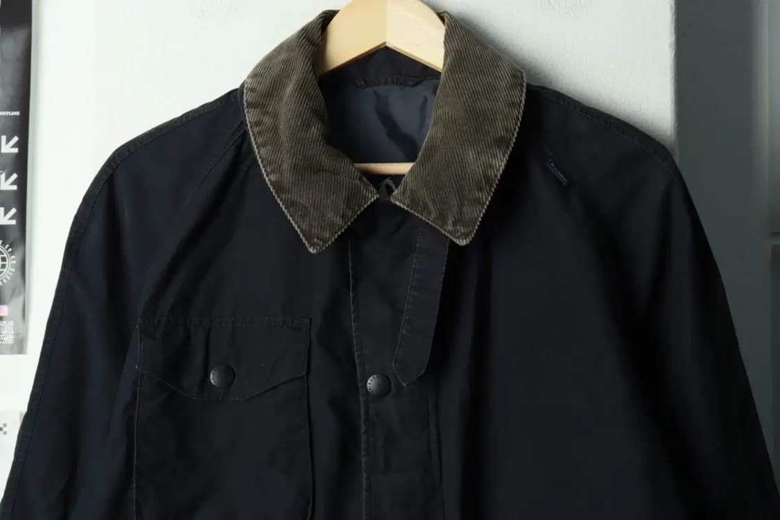 (L-XL) 바버 집업 바람막이 점퍼자켓 아메카지 사파리-16A21 상품이미지4