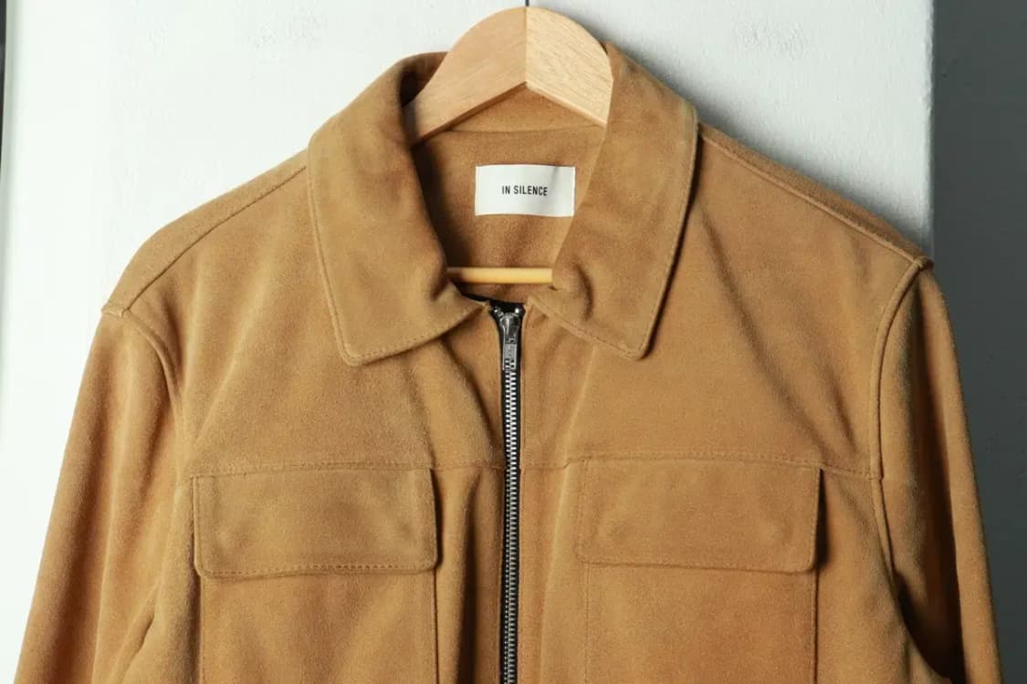 (L) 인사일런스 집업 바람막이 점퍼자켓 블루종 카우 카멜-16A22 상품이미지3