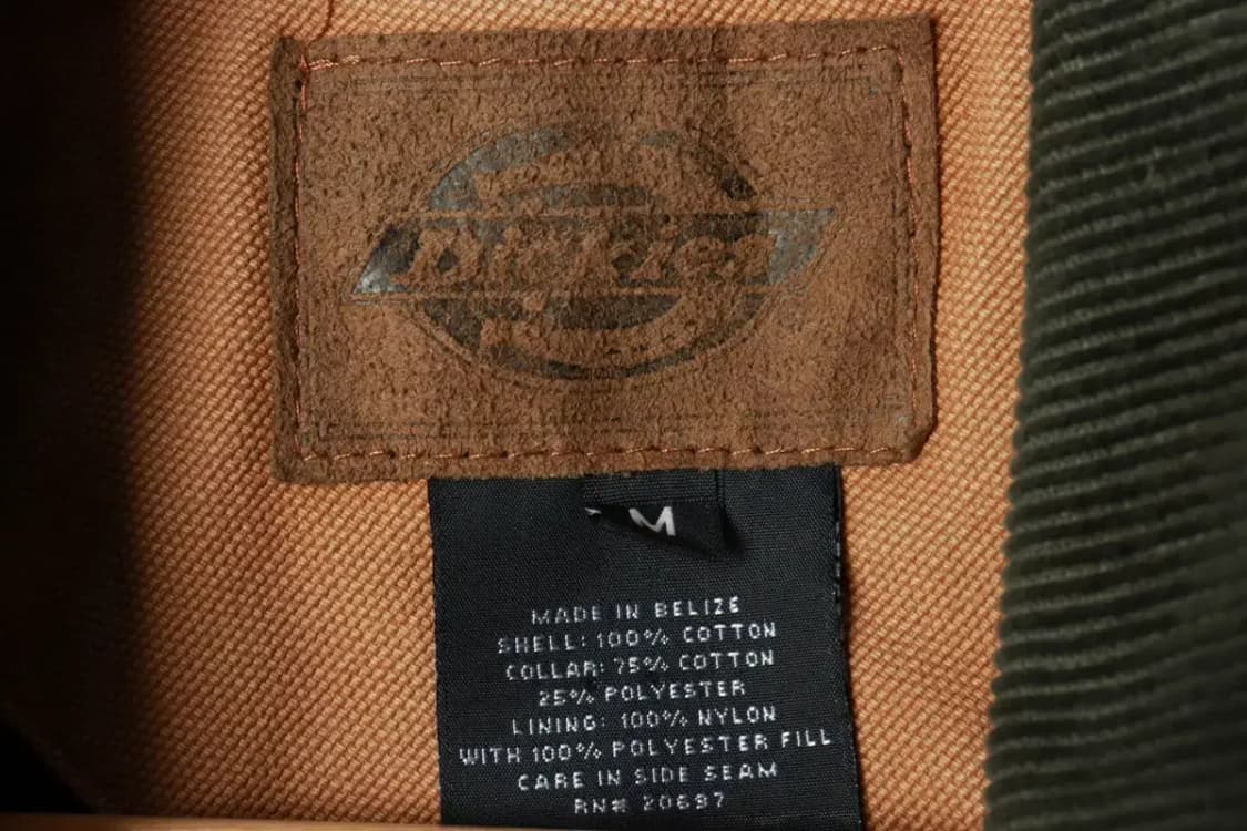 (M-XL) 디키즈 집업 바람막이 점퍼자켓 워크 카멜 된장-16A23 상품이미지7