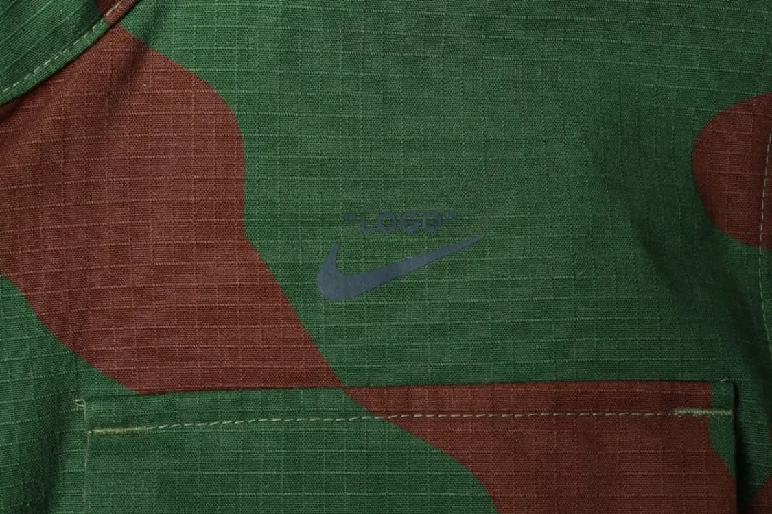 W(M) 나이키 집업 바람막이 점퍼자켓 오프화이트 협업 카모-16A25 상품이미지9