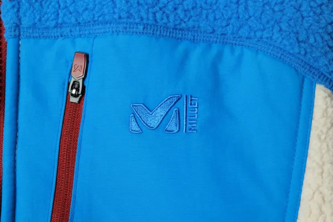 (M-L) 밀레 집업 바람막이 점퍼자켓 후리스 플리스 연블루-16A26 상품이미지5