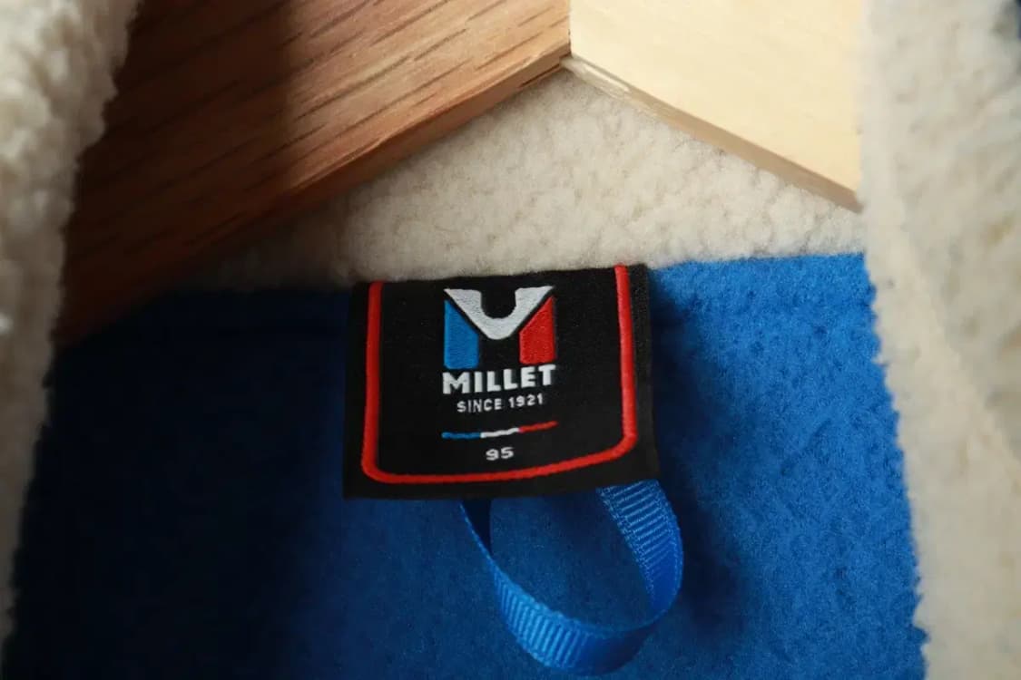 (M-L) 밀레 집업 바람막이 점퍼자켓 후리스 플리스 연블루-16A26 상품이미지7