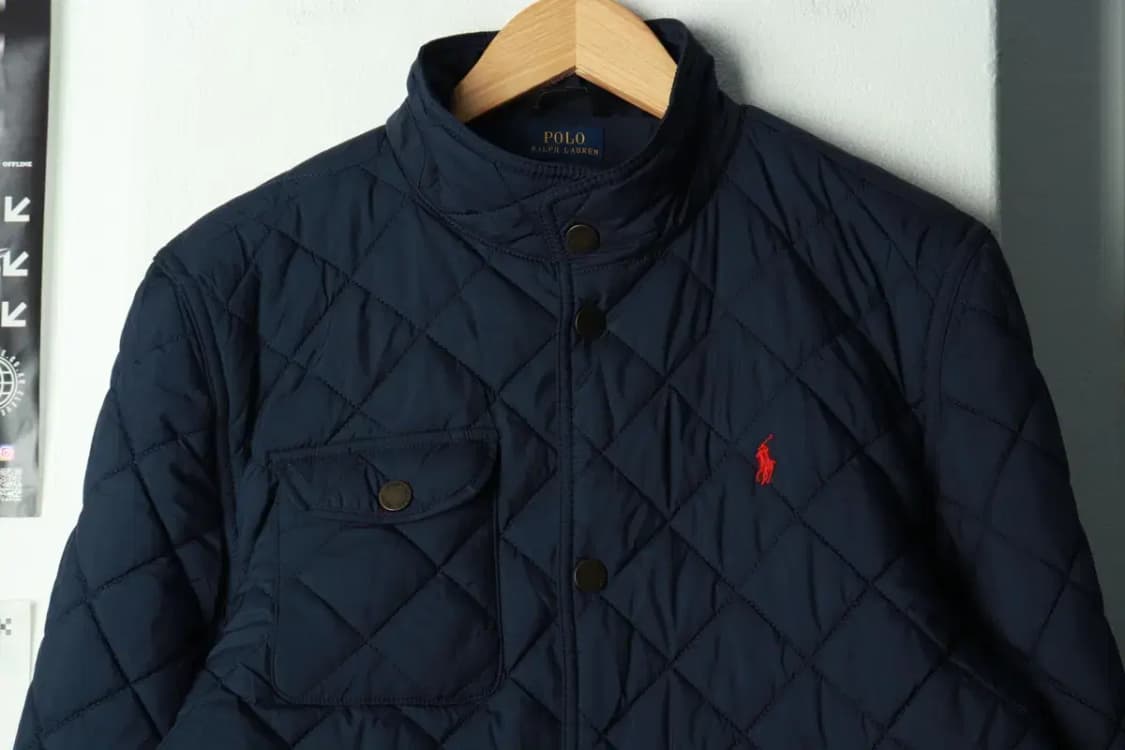 (L) 폴로 랄프로렌 패딩 점퍼자켓 경량 퀄팅 레드포니-16A29 상품이미지3