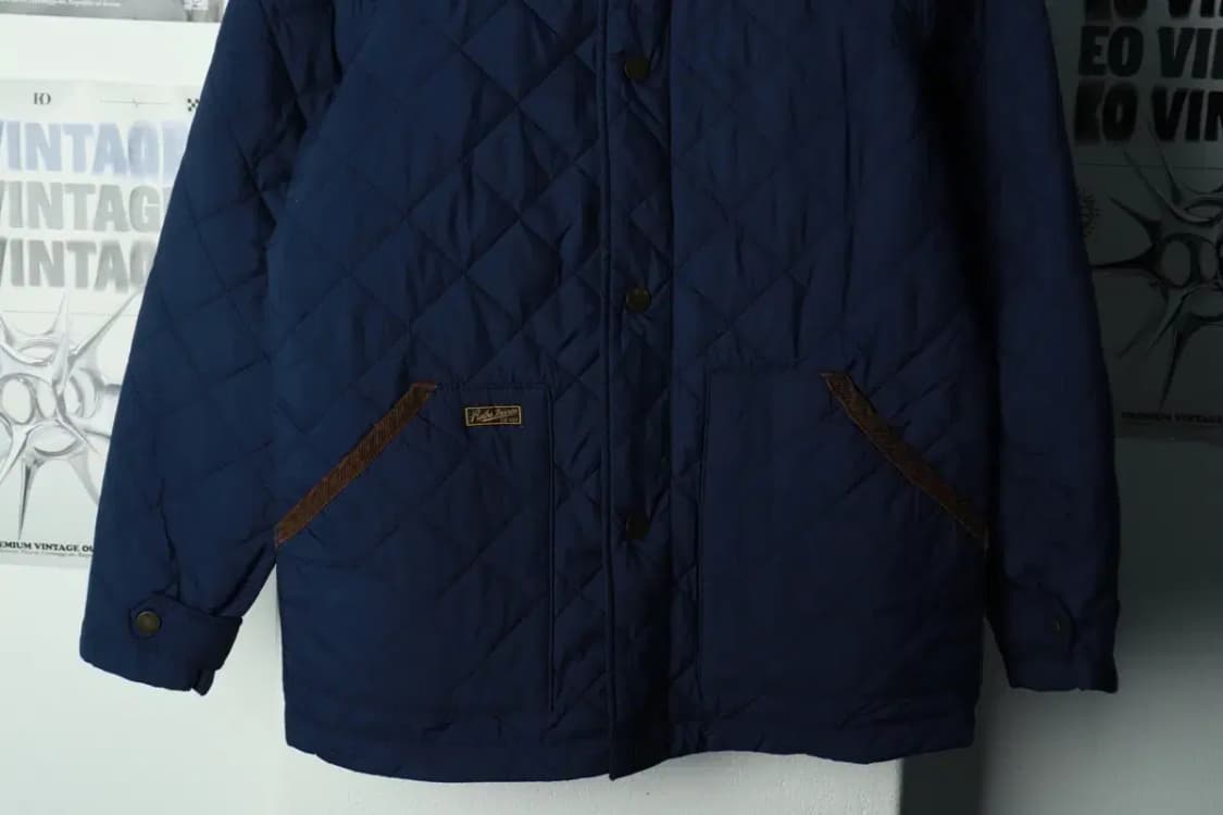 (L) 폴로 랄프로렌 패딩 점퍼자켓 경량 퀄팅 레드포니-16A2A 상품이미지4