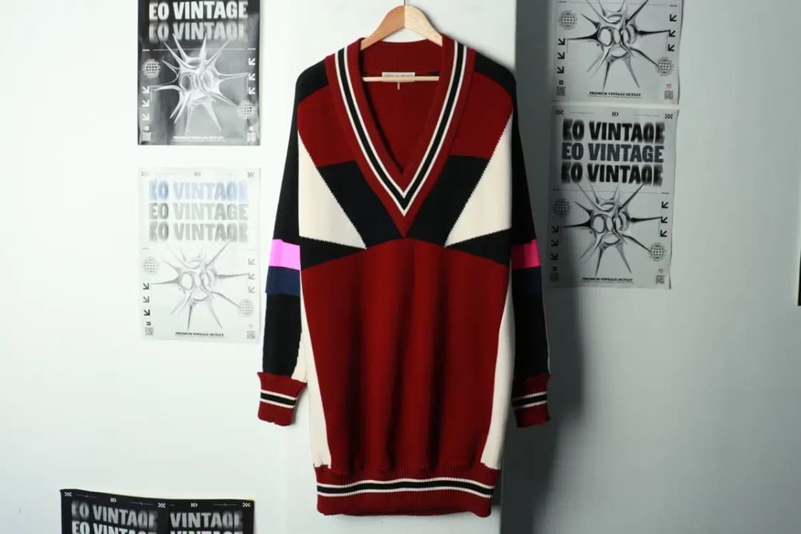 W(S-M) 에밀리오 푸치 니트 메리노울 롱 이태리 한정판-16A2E 상품이미지2