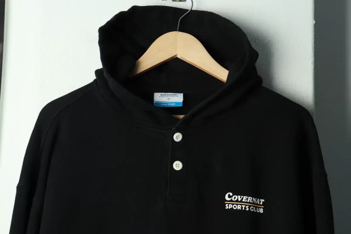 (L) 커버낫 후드티셔츠 스포츠 블랙 올드스쿨-16A31 상품이미지3