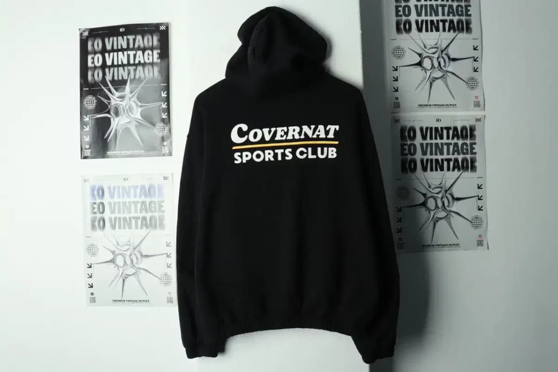 (L) 커버낫 후드티셔츠 스포츠 블랙 올드스쿨-16A31 상품이미지7