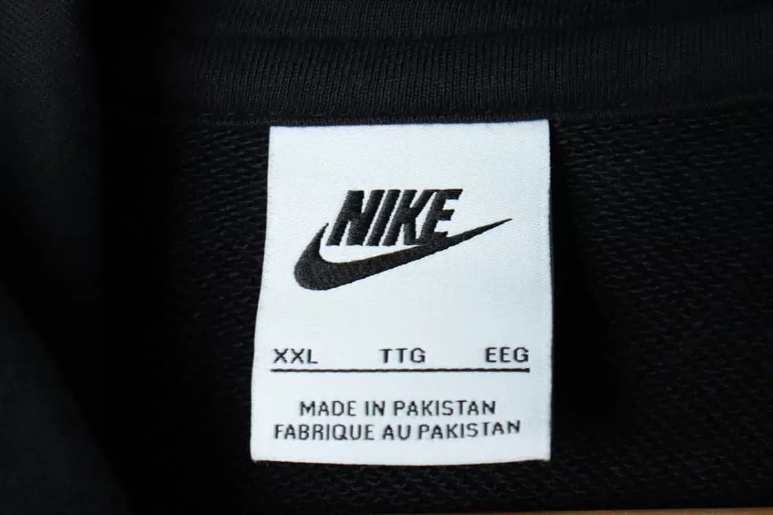 (2XL) 나이키 후드티셔츠 빅사이즈 스몰로고 블랙-16A33 상품이미지6