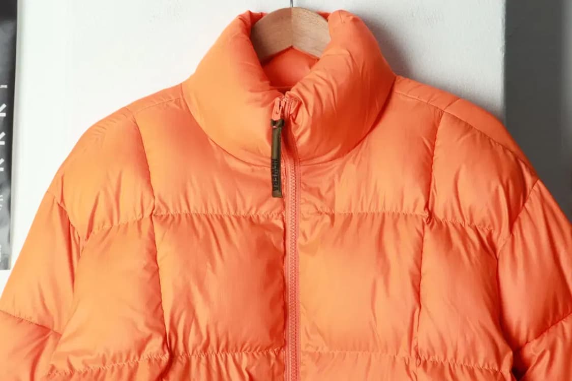 (L-XL) 뉴에라 패딩 점퍼자켓 형광주황 빅로고 올드스쿨-16A37 상품이미지3