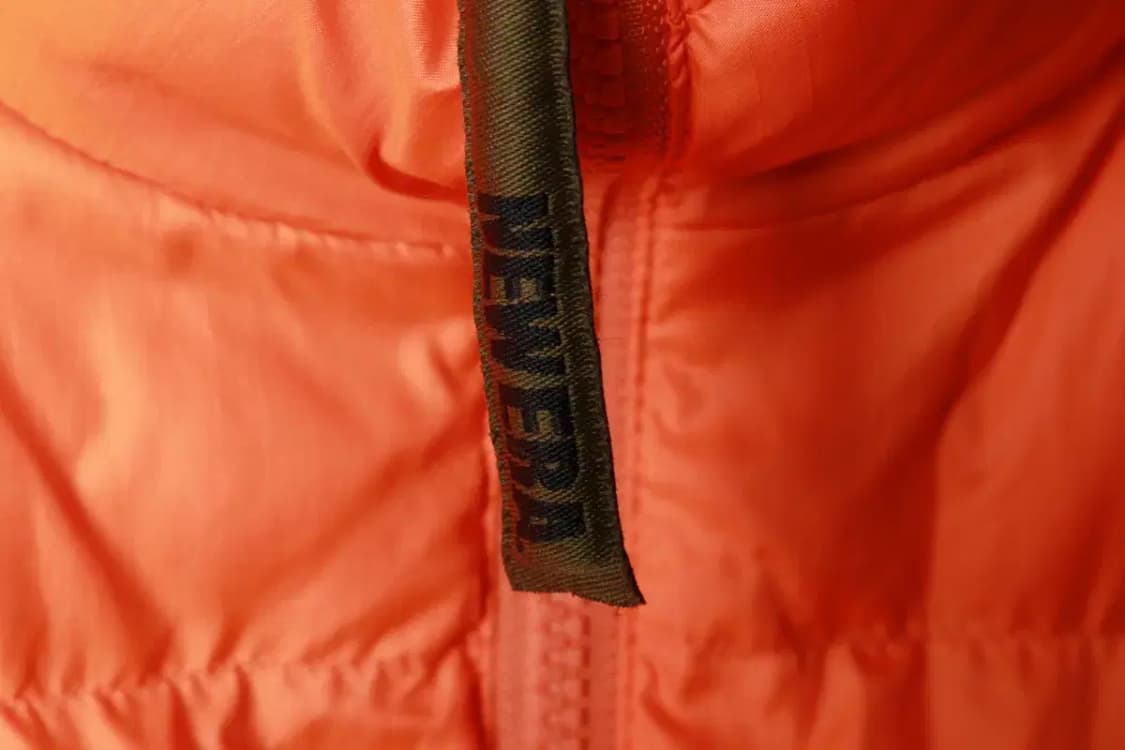 (L-XL) 뉴에라 패딩 점퍼자켓 형광주황 빅로고 올드스쿨-16A37 상품이미지7