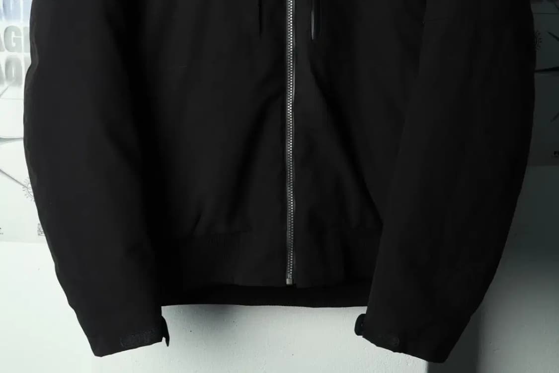 (M) 디스커버리 패딩 점퍼자켓 구스다운 블랙 퍼 대장-16A39 상품이미지4