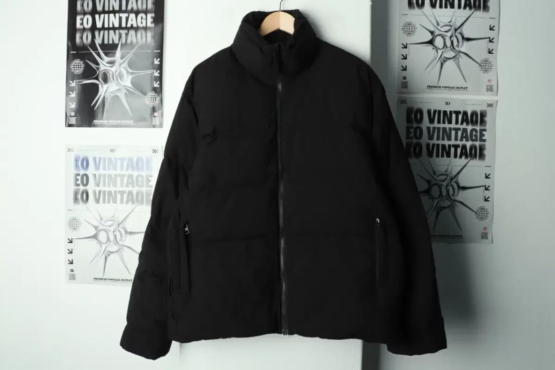 (L-XL) 라퍼지스토어 패딩 점퍼자켓 푸퍼 블랙 기본-16A3C 상품이미지2