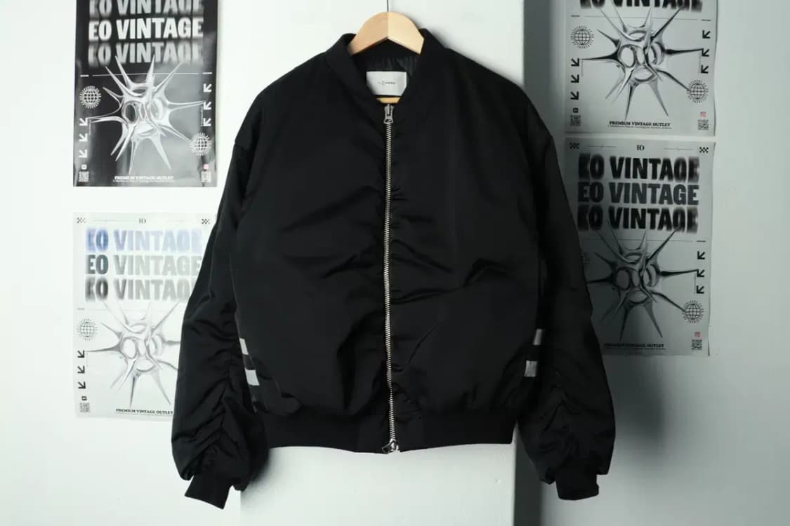 (M) 일꼬르소 패딩 점퍼자켓 항공 MA1 블랙-16A3D 상품이미지2