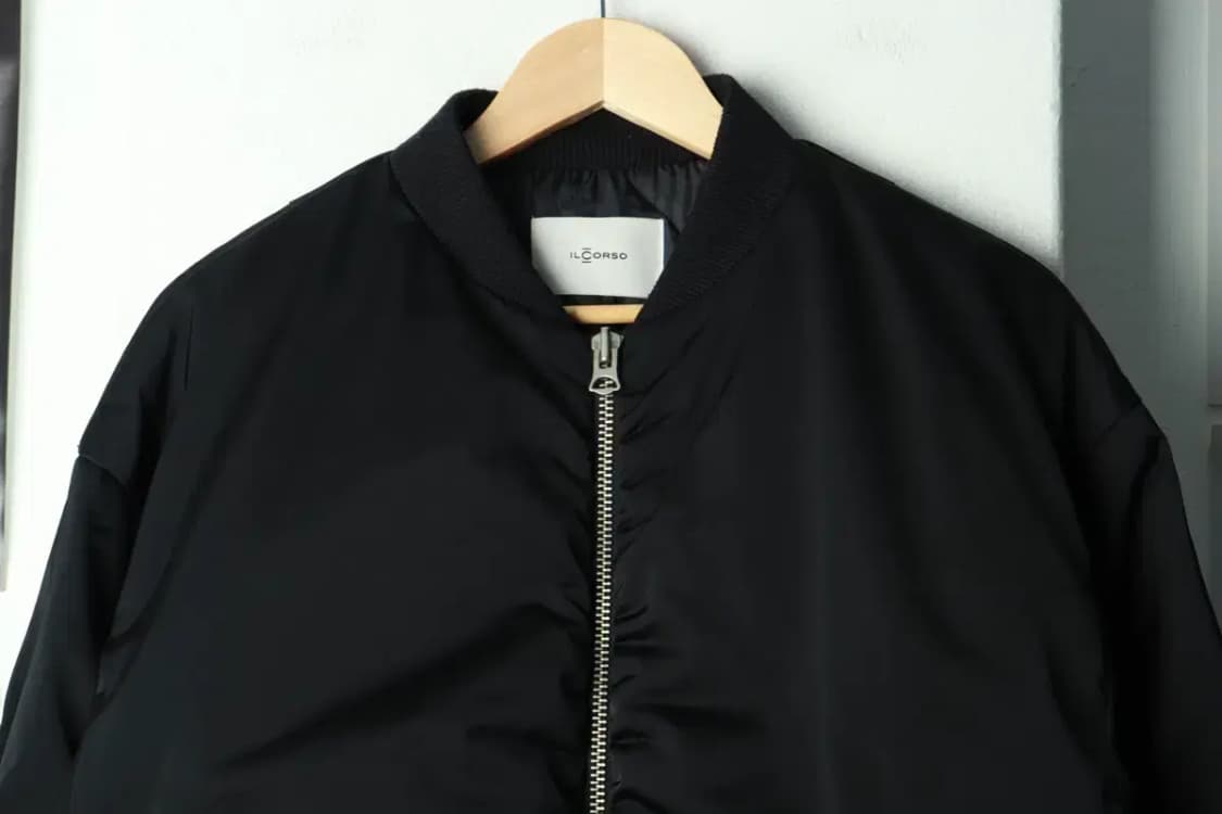 (M) 일꼬르소 패딩 점퍼자켓 항공 MA1 블랙-16A3D 상품이미지3