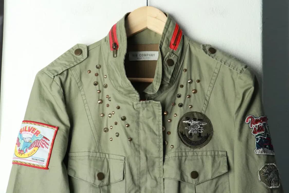 W(F) 브랜드빈티지 집업 바람막이 점퍼자켓 야상 밀리터리-16A41 상품이미지3