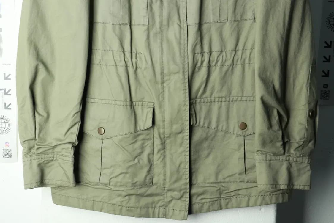 W(F) 브랜드빈티지 집업 바람막이 점퍼자켓 야상 밀리터리-16A41 상품이미지4