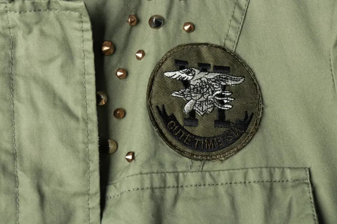 W(F) 브랜드빈티지 집업 바람막이 점퍼자켓 야상 밀리터리-16A41 상품이미지5