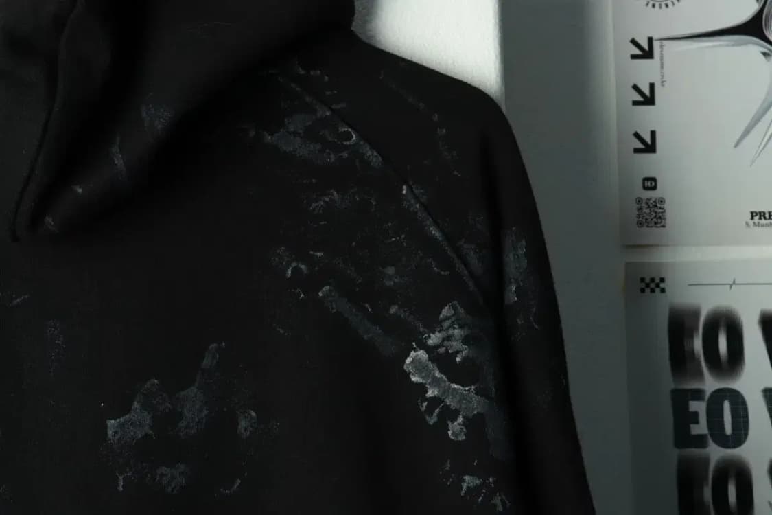 (L-XL) 선데이오프클럽 후드집업 그런지 블랙 스트릿-16A42 상품이미지7