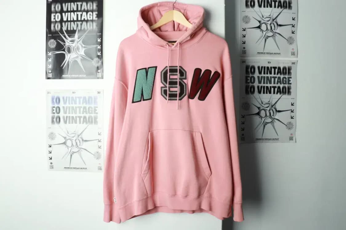 (XL-2XL) 나이키 후드티셔츠 자수 NSW 기모 핑크-16A46 상품이미지2