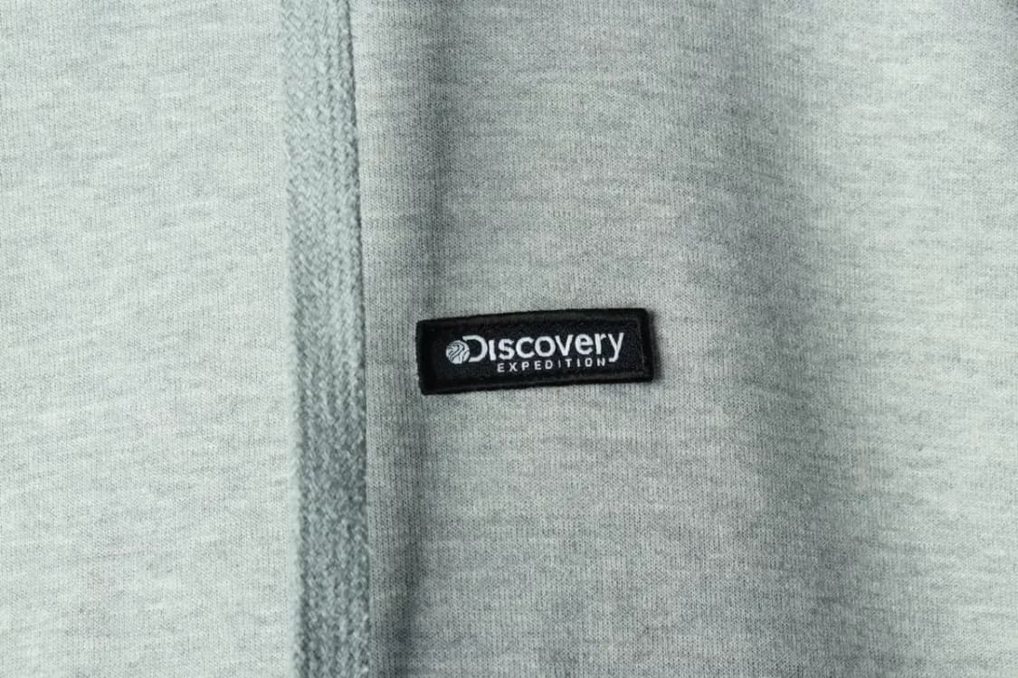 (2XL) 디스커버리 후드티셔츠 빅사이즈 그레이 올드스쿨-16A47 상품이미지5