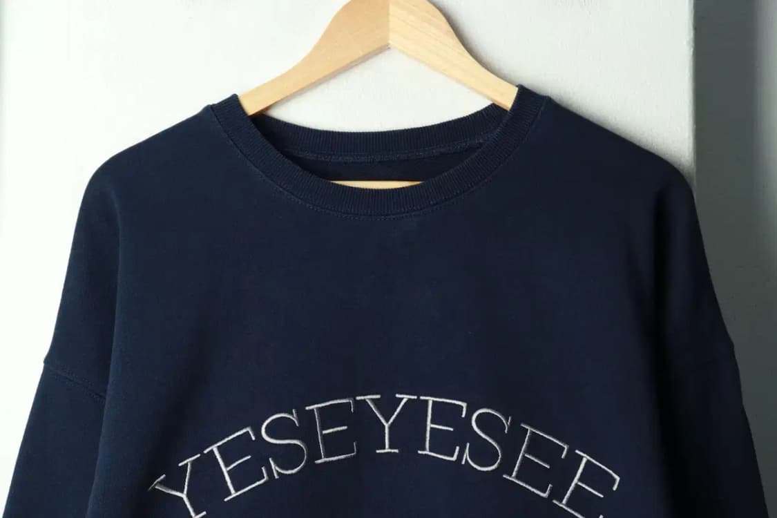 (L-XL) 예스아이씨 맨투맨 티셔츠 루즈핏 레터링 빅로고-16A4A 상품이미지3