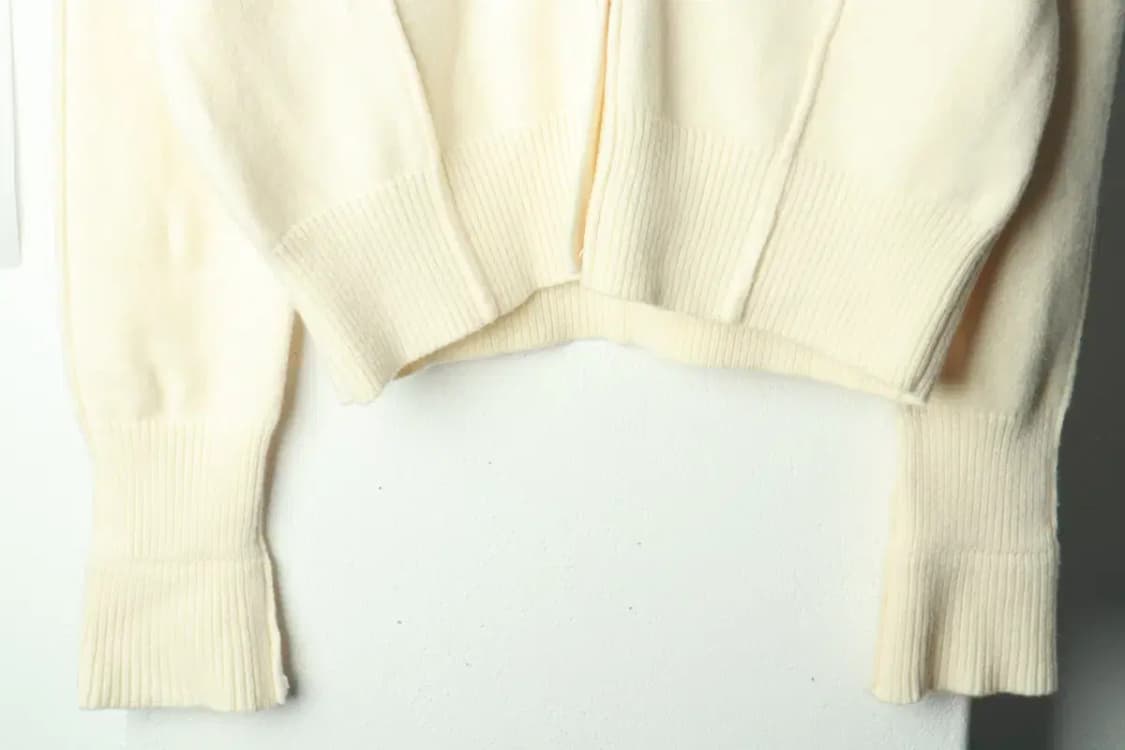 W(L) 수아레 니트 가디건 새상품 아이보리 울-16A4D 상품이미지3